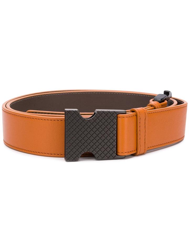 Bottega Veneta Clip-buckled Belt - Orange