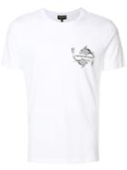 Emporio Armani Mixed-print T-shirt - White