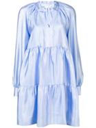 Stine Goya Jasmine Textured Dress - Blue