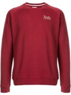 Kent & Curwen Logo Stitched Sweatshirt - Red