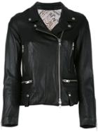 S.w.o.r.d 6.6.44 Impact Biker Jacket, Women's, Size: 42, Black, Leather/polyester