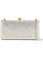 Jimmy Choo Celeste Clutch, Women's, Satin/metal/lurex