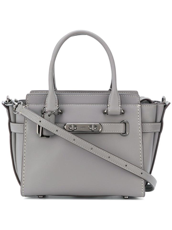 Coach Swagger 21 Tote Bag - Grey