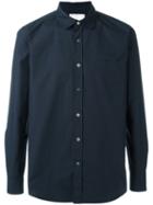 Sacai Button Down Shirt, Men's, Size: 4, Blue, Cotton/polyester