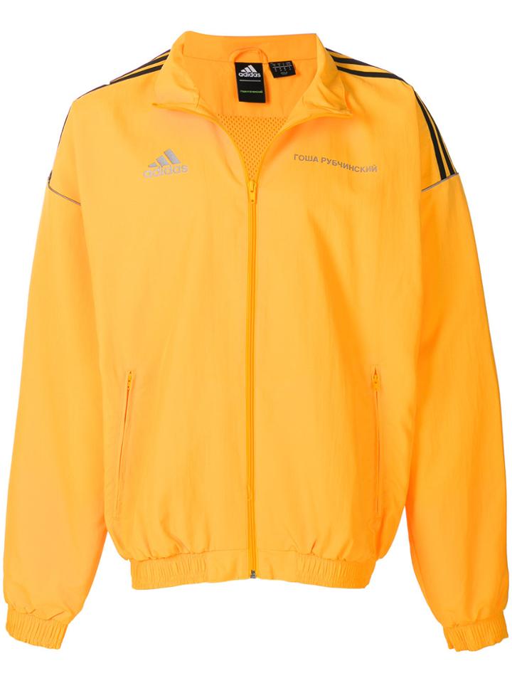 Gosha Rubchinskiy Track Zipped Front Jacket - Yellow & Orange
