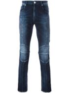 Pierre Balmain Biker Jean, Men's, Size: 29, Blue, Cotton/polyester/spandex/elastane