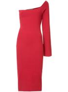 Solace London Off The Shoulder Dress - Red