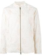 By Walid Jacob Embroidered Jacket - Nude & Neutrals