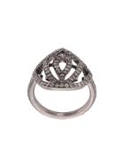 Loree Rodkin 18kt Gold Diamond Cocktail Ring - Grey