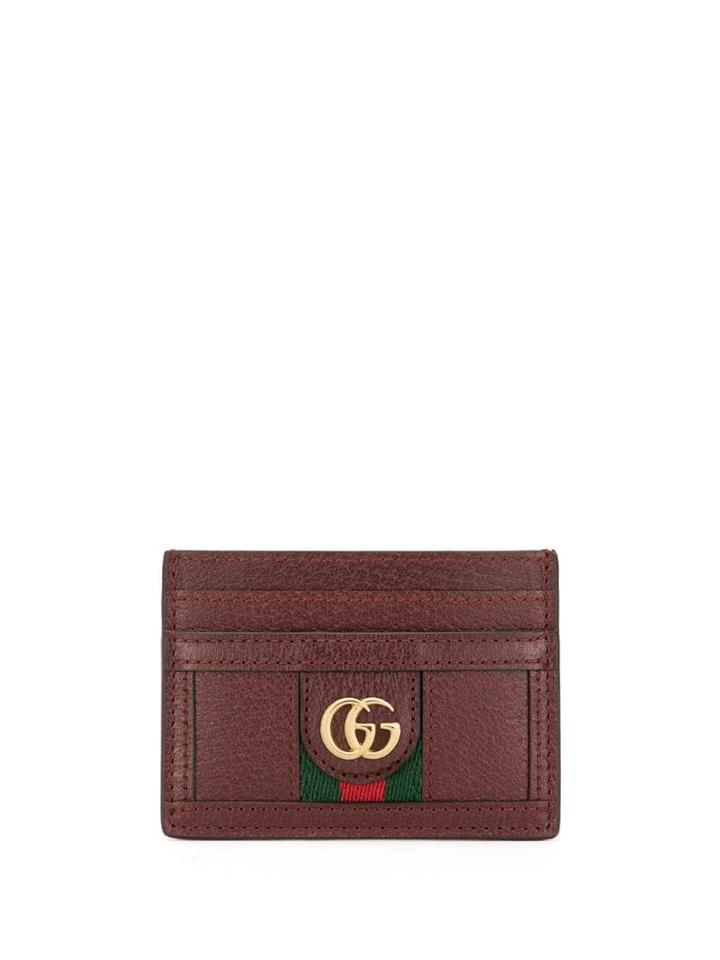 Gucci Ophidia Card Holder - Red