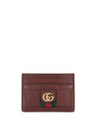 Gucci Ophidia Card Holder - Red