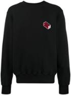 Marni Logo Embroidered Sweatshirt - Black