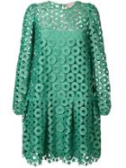 No21 Cutout Shift Dress - Green