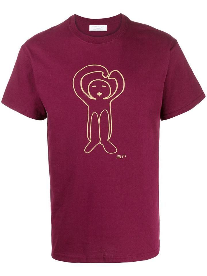 Société Anonyme Graphic Print T-shirt - Purple