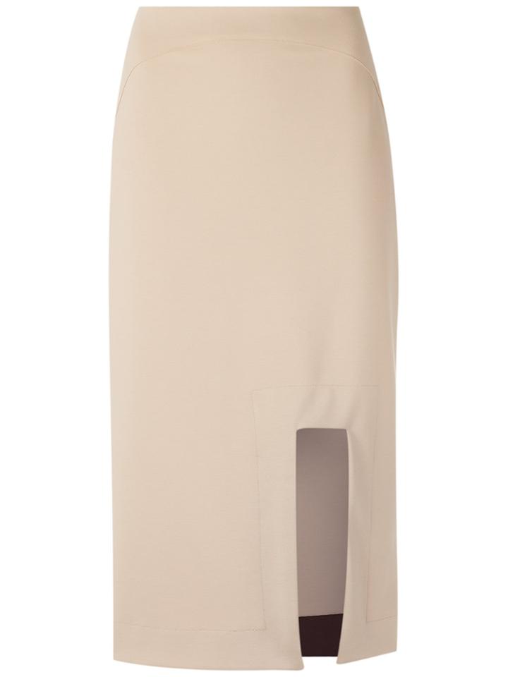Gloria Coelho Cut Out Skirt - Nude & Neutrals