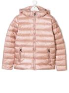 Pyrenex Kids Teen Hooded Padded Jacket - Pink