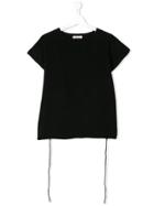 Essence Kids Teen Drawstring Top - Black