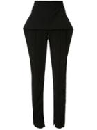 Maticevski Toreador Fold-detail Trousers - Black