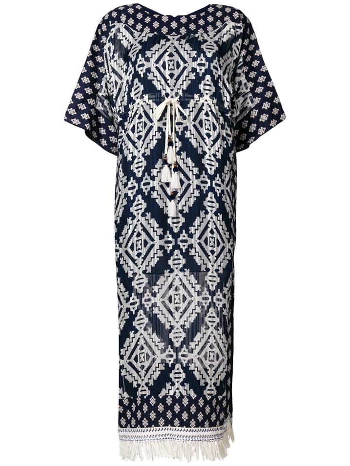 Tory Burch Beatrice Dress - Blue