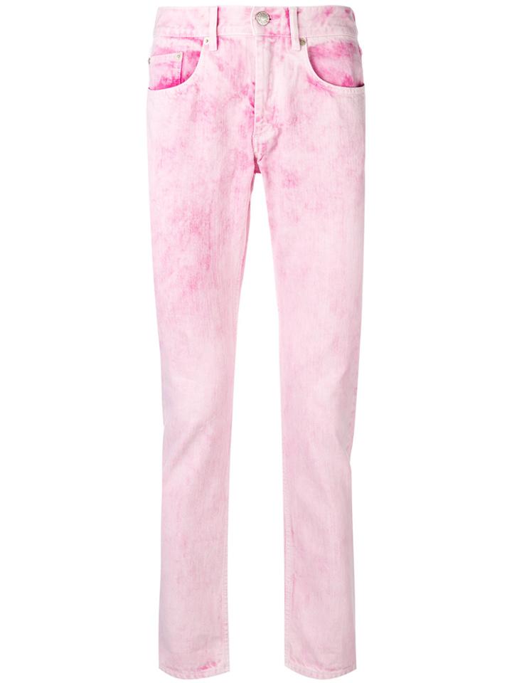 Isabel Marant Jack Jeans - Pink & Purple