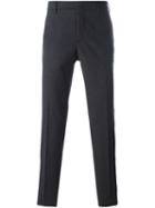 Incotex Tailored Classic Trousers, Men's, Size: 50, Grey, Cotton/spandex/elastane