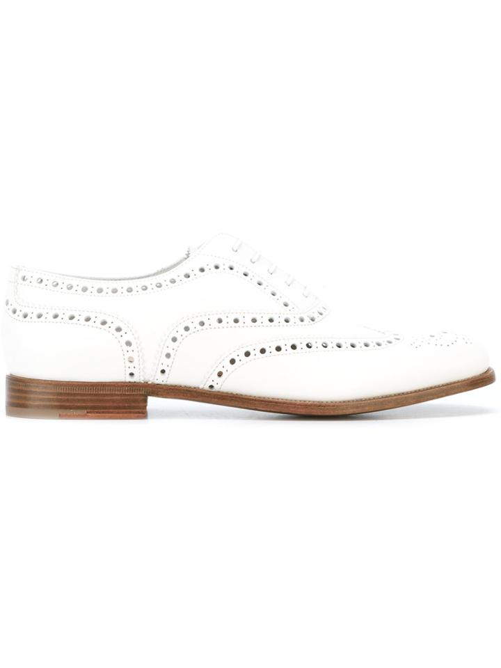 Church's Lace-up Brogues - White
