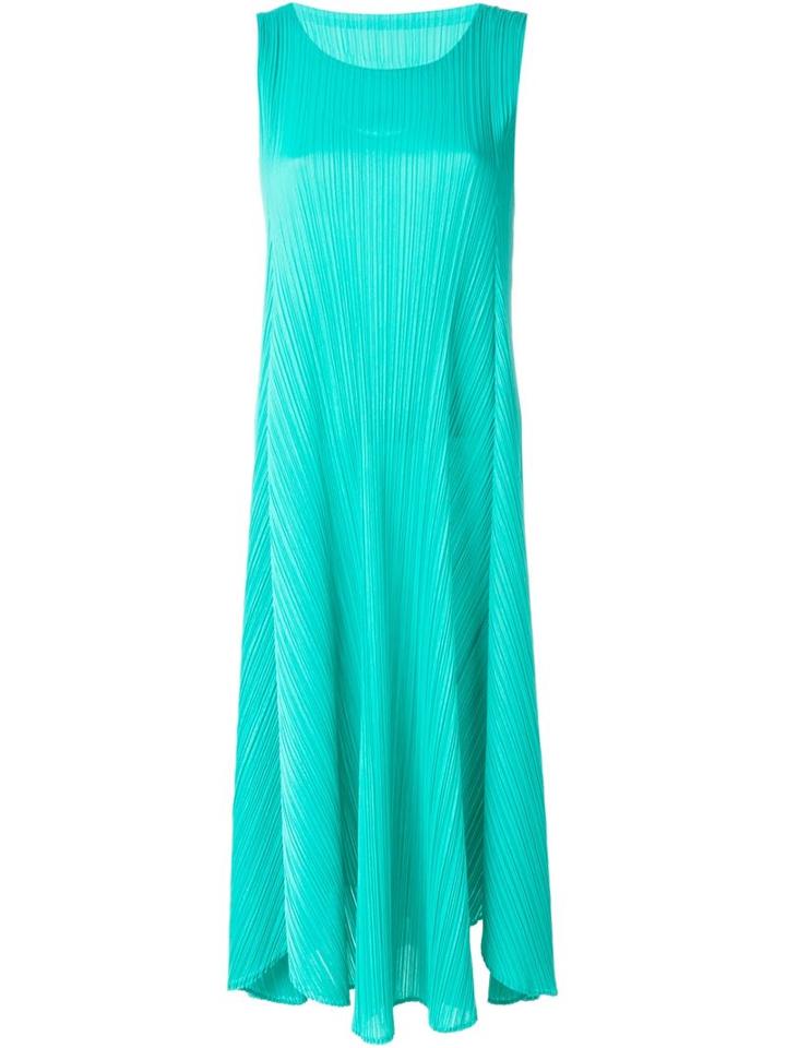 Pleats Please By Issey Miyake Pleated Swing Dress