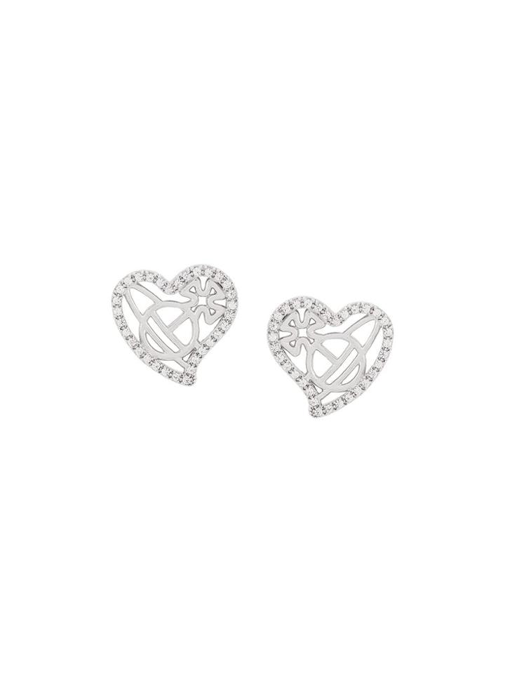 Vivienne Westwood Giuseppa Stud Earrings - Silver