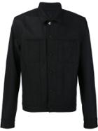 Black Fist 'kiss On My' Shirt Jacket