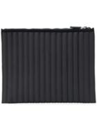 No Ka' Oi Chocolate Bar Quilted Clutch - Black