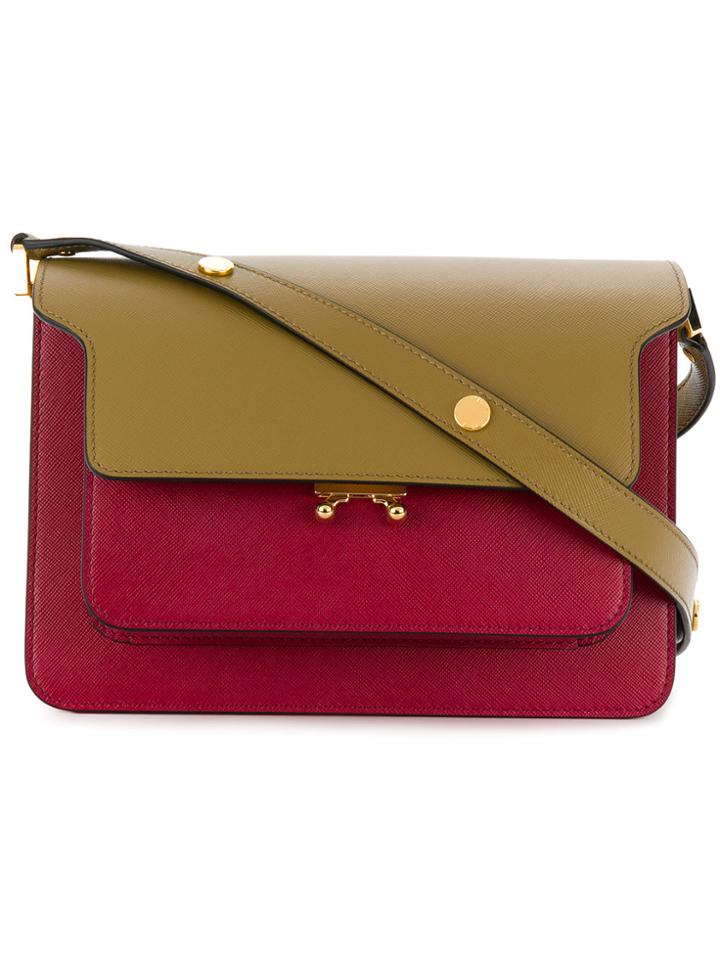 Marni Medium Trunk Bag - Pink & Purple