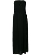 Yves Saint Laurent Vintage Strapless Dress - Black