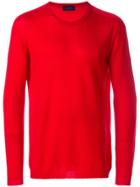 Roberto Collina Round Neck Jumper - Red