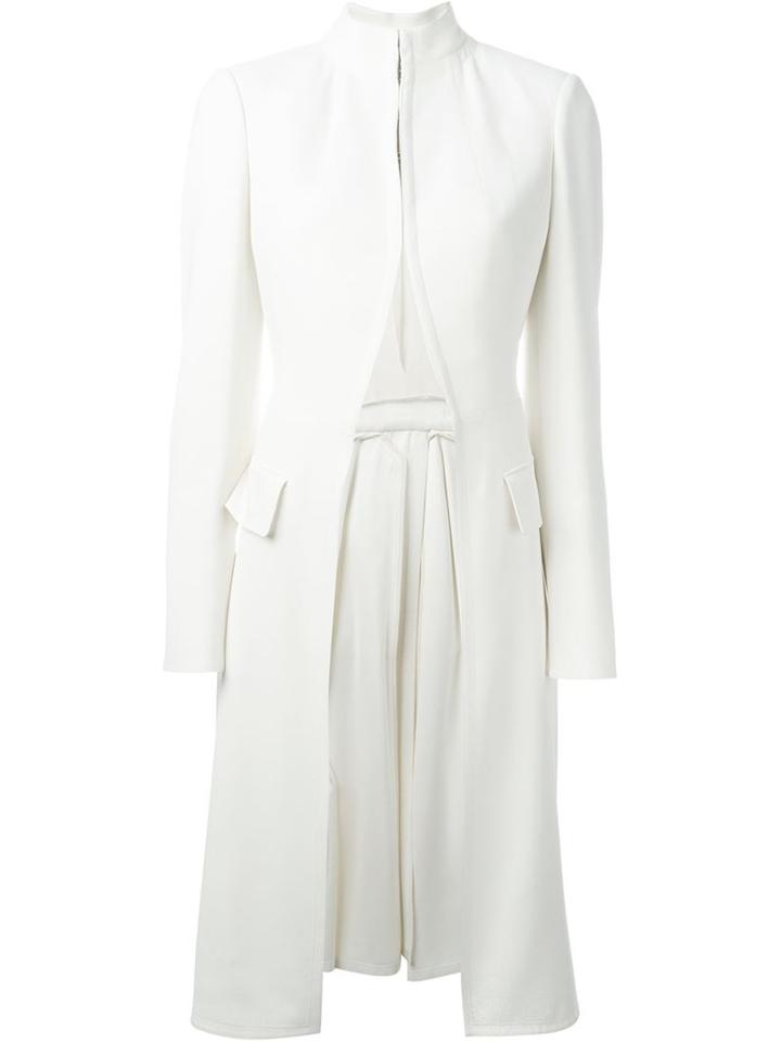 Alexander Mcqueen Funnel Neck Coat