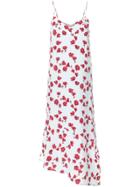 Equipment Rose Print Dress - Blue