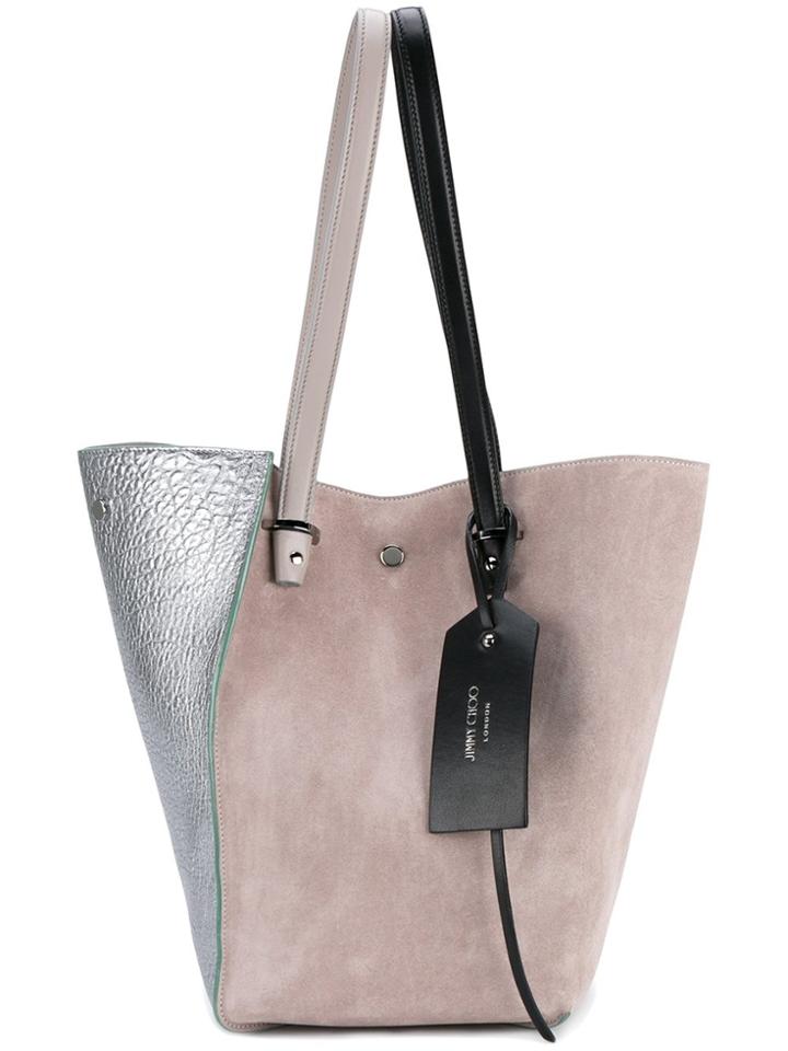 Jimmy Choo Twist Tote Bag - Grey