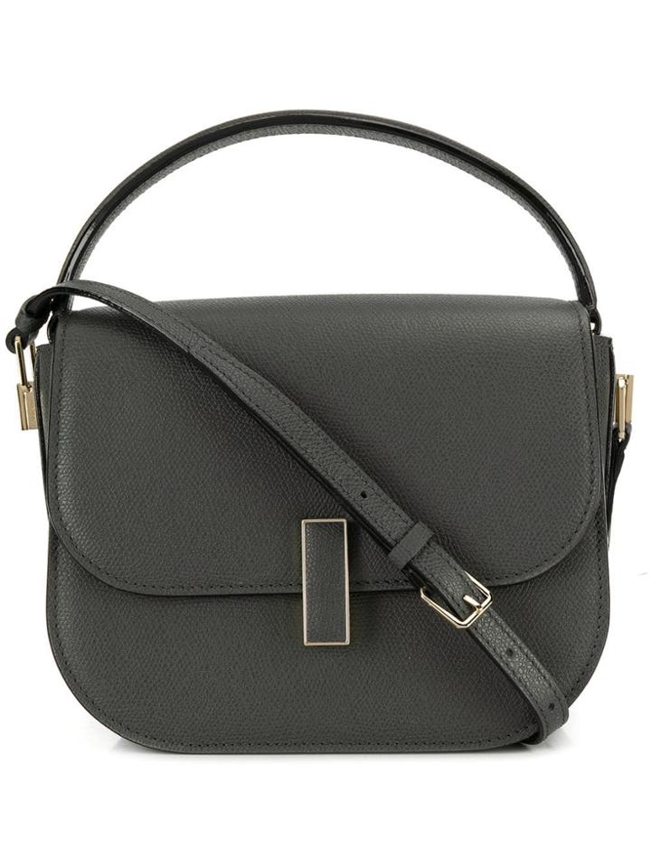 Valextra Iside Crossbody Bag - Grey