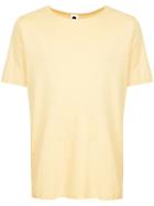 Bassike Round Neck T-shirt - Yellow & Orange