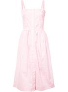 Harley Viera Newton Flared Midi Dress - Pink & Purple