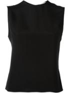 Roksanda Waistband Tank Top, Women's, Size: 6, Black, Silk