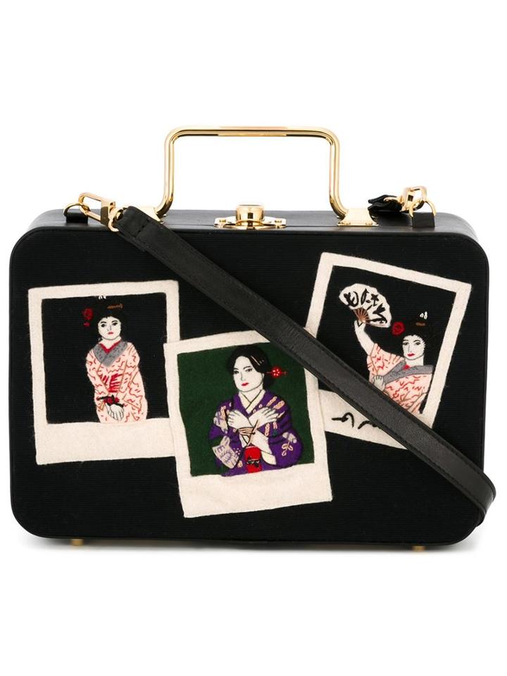 Olympia Le-tan Geisha Motifs Clutch