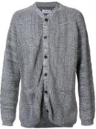 Saturdays Surf Nyc Relaxed Fit Cardigan, Men's, Size: Small, Black, Cotton/cashmere