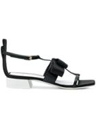Lanvin Bow Detail Sandals - Black