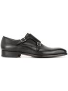 Magnanni Monk Shoes - Black