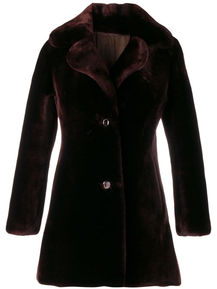 A.n.g.e.l.o. Vintage Cult 1970's Fur Coat - Brown