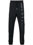 Love Moschino Printed Sweatpants - Black