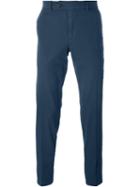 Brunello Cucinelli Chino Trousers, Men's, Size: 46, Blue, Cotton/spandex/elastane/polyester