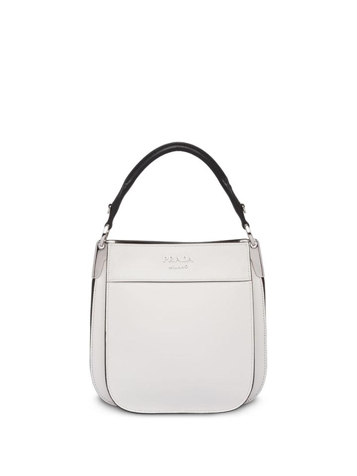 Prada Margit Tote Bag - White