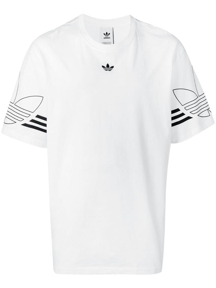Adidas Classic Brand T-shirt - White