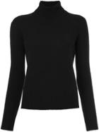 Drumohr Turtleneck Slim Fit Sweater - Black
